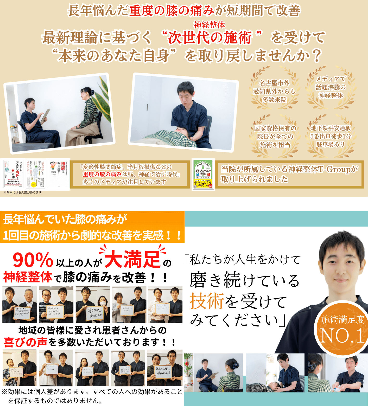 平安通整骨院で膝の痛みを根本改善に導きます